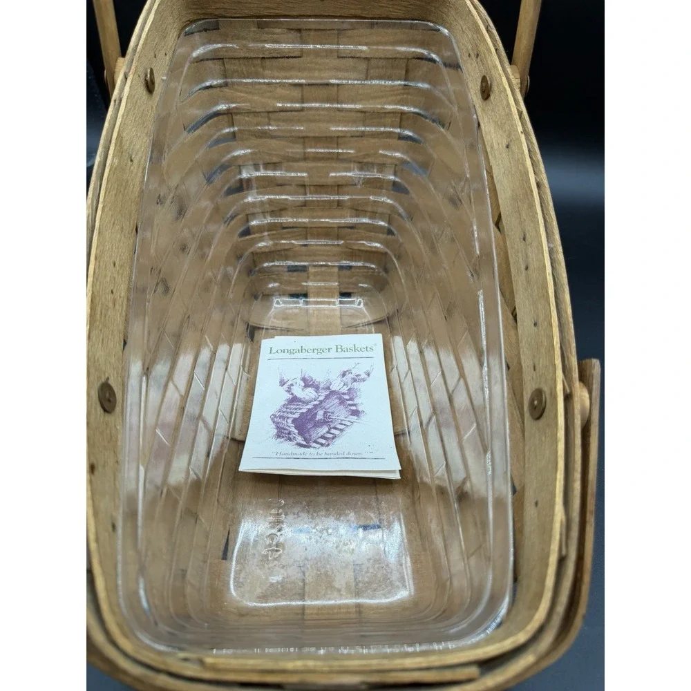 Longaberger 1985 Medium Vegetable Basket – Vintage Original – Rare Find 🌾🧺